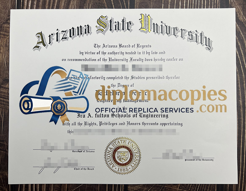 Arizona State University degree
