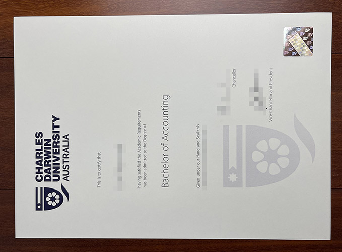 Charles Darwin University degree