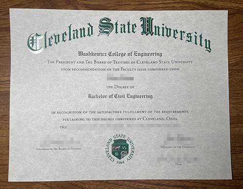 Cleveland State University degree