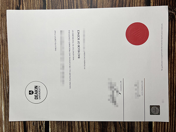 Deakin University diploma