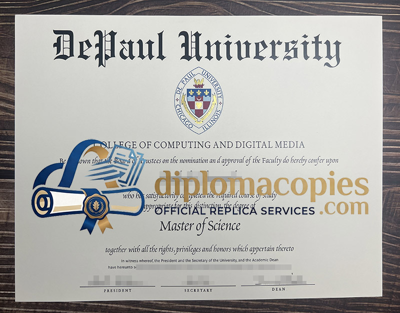 Depaul University diploma
