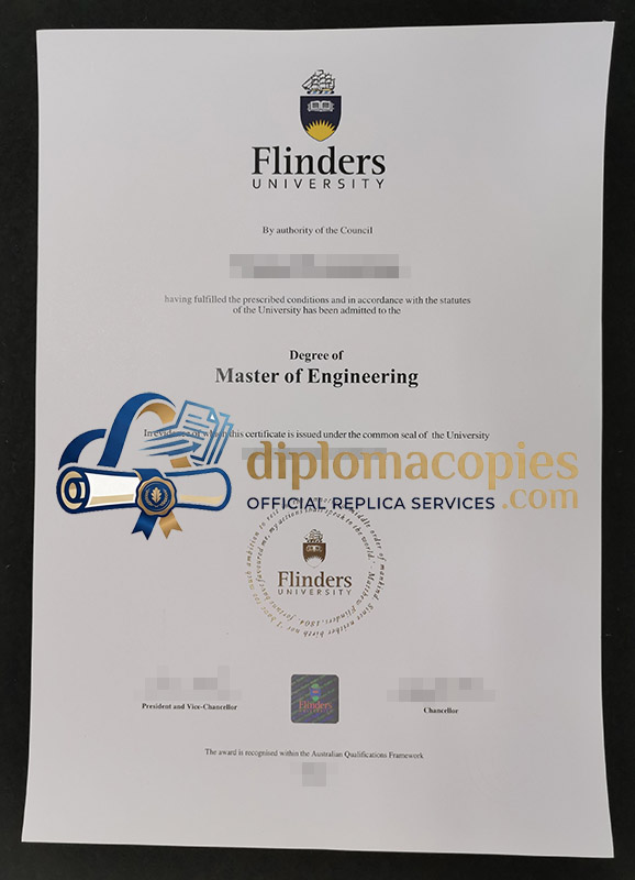 Flinders University diploma