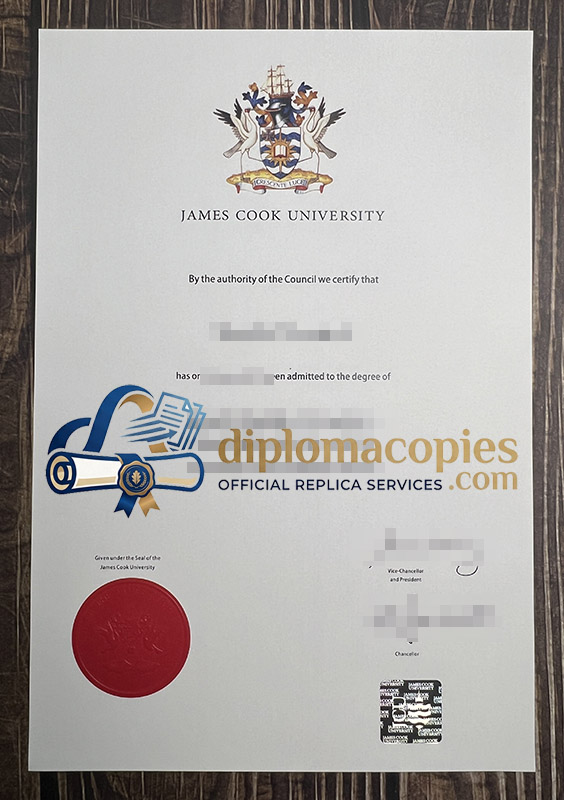 James Cook University diploma