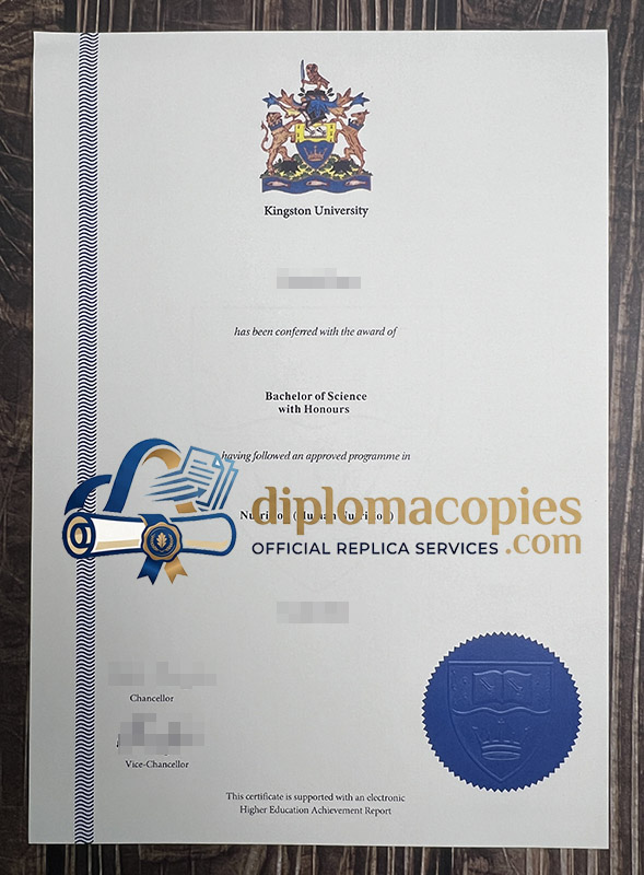 Kingston University diploma
