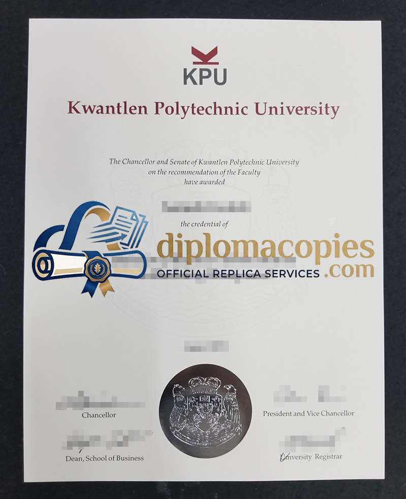 Kwantlen Polytechnic University degree