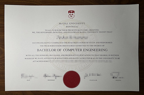 McGill University degree
