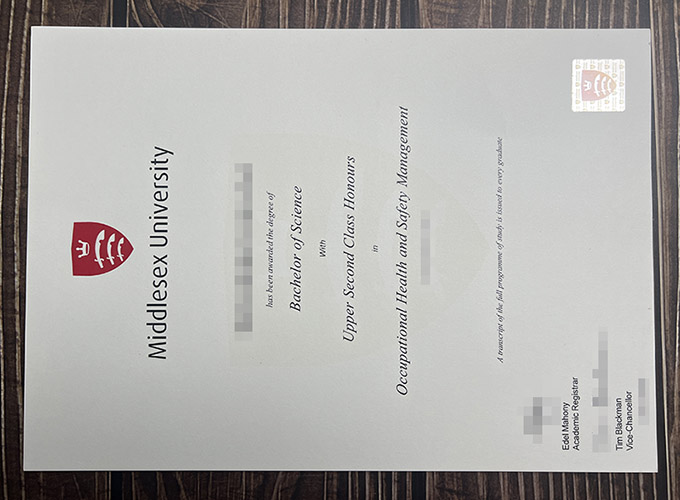 Middlesex University degree