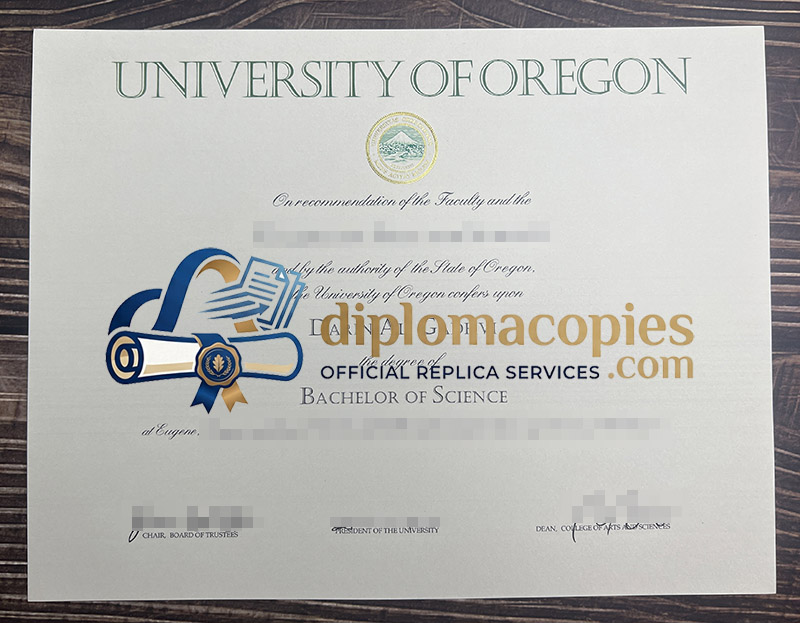 University of Oregon degree