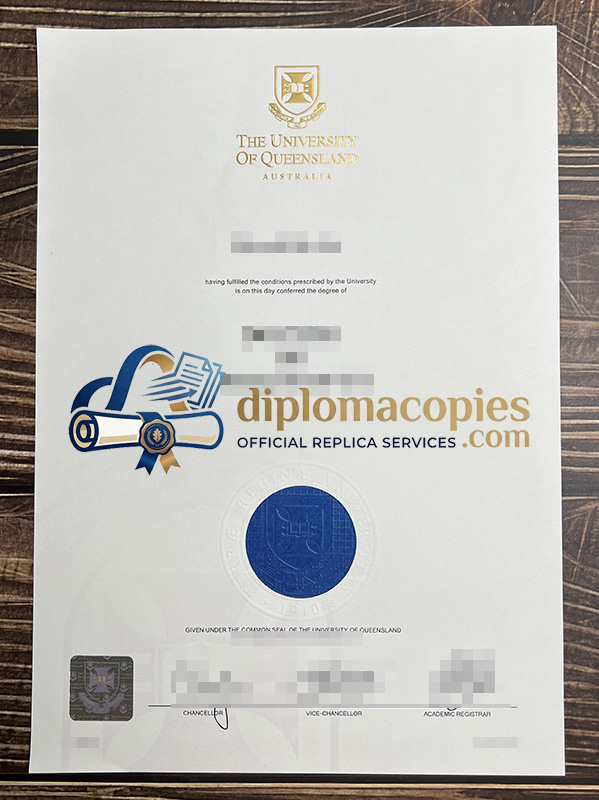 University of Queensland degree