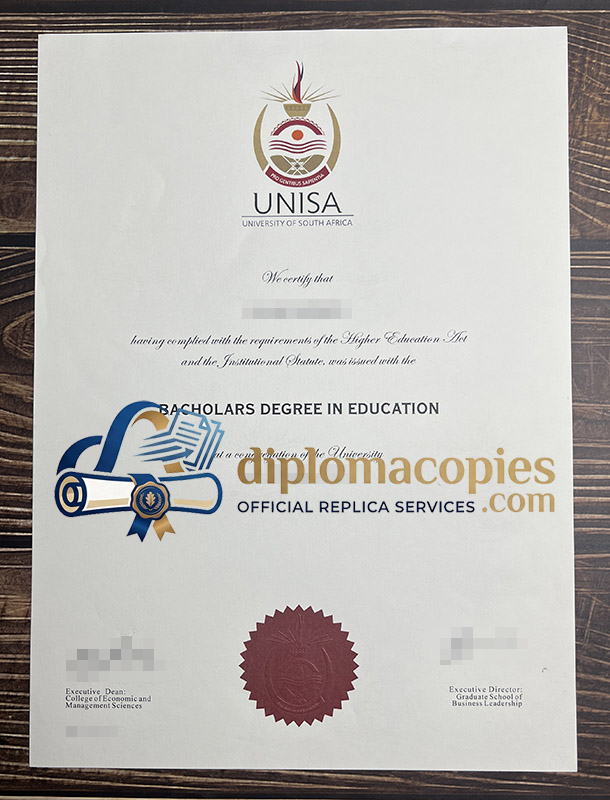 University of South Africa degree