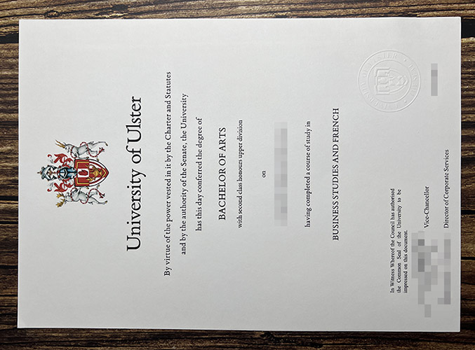 University of Ulster diploma