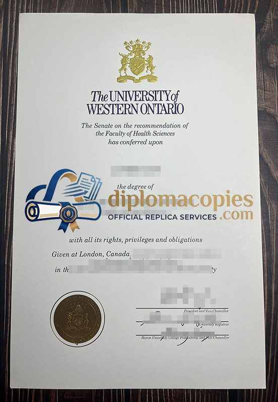 University of Western Ontario degree