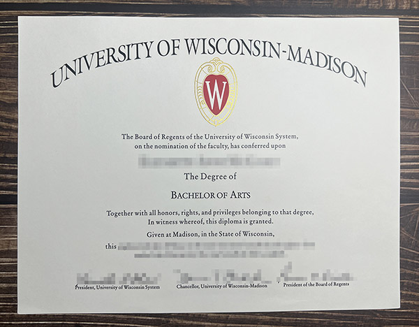 University of Wisconsin-Madison degree